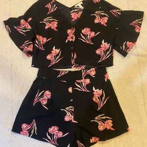 Leith 2 piece shorts and shirt set